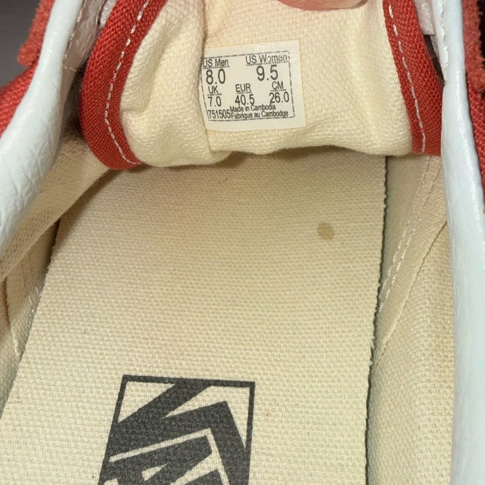 Vans shoes size men’s 8/womens 9.5 - Picture 7 of 7